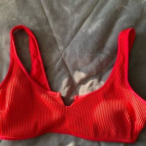 hollister scoop swim top